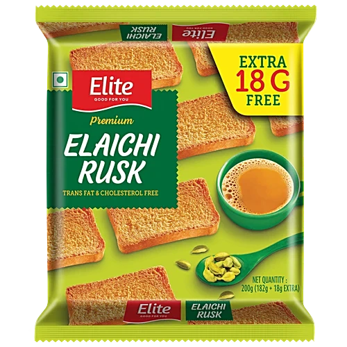 Elite Elaichi Rusk, 200 g